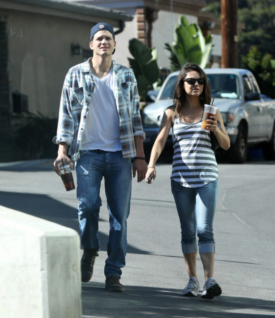 Mila Kunis and Ashton Kutcher