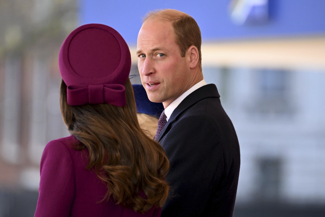 Kate Middleton and William at the reception for Cyril Ramaphosa, President of South Africa.