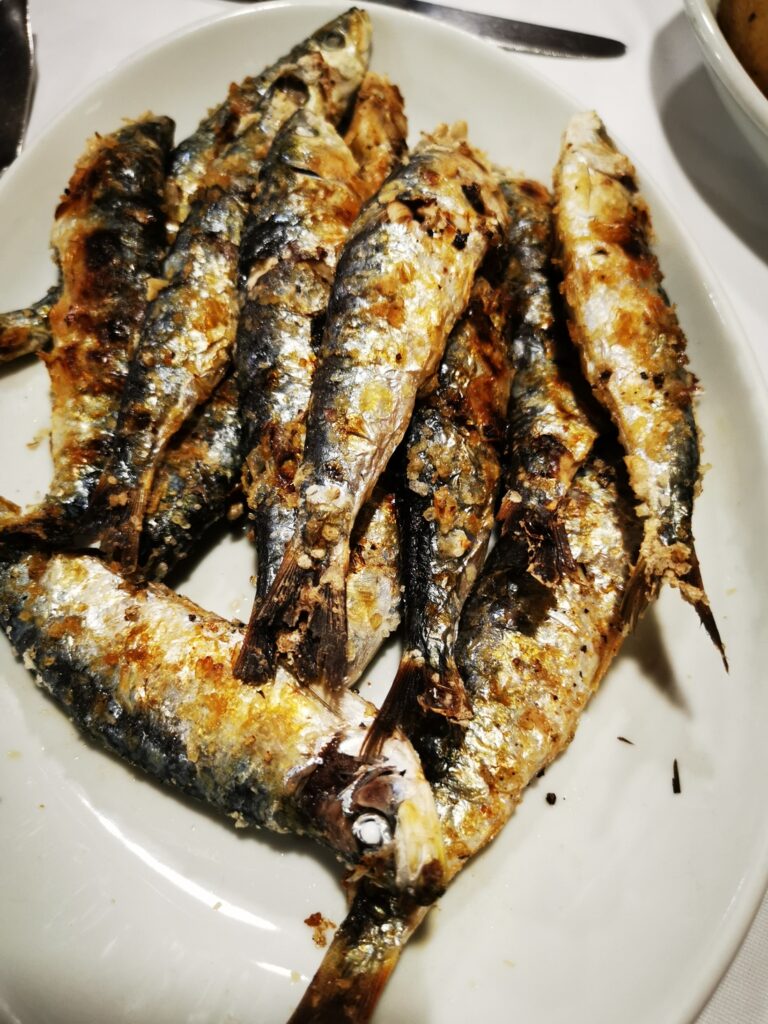 Sardines in Matosinhos