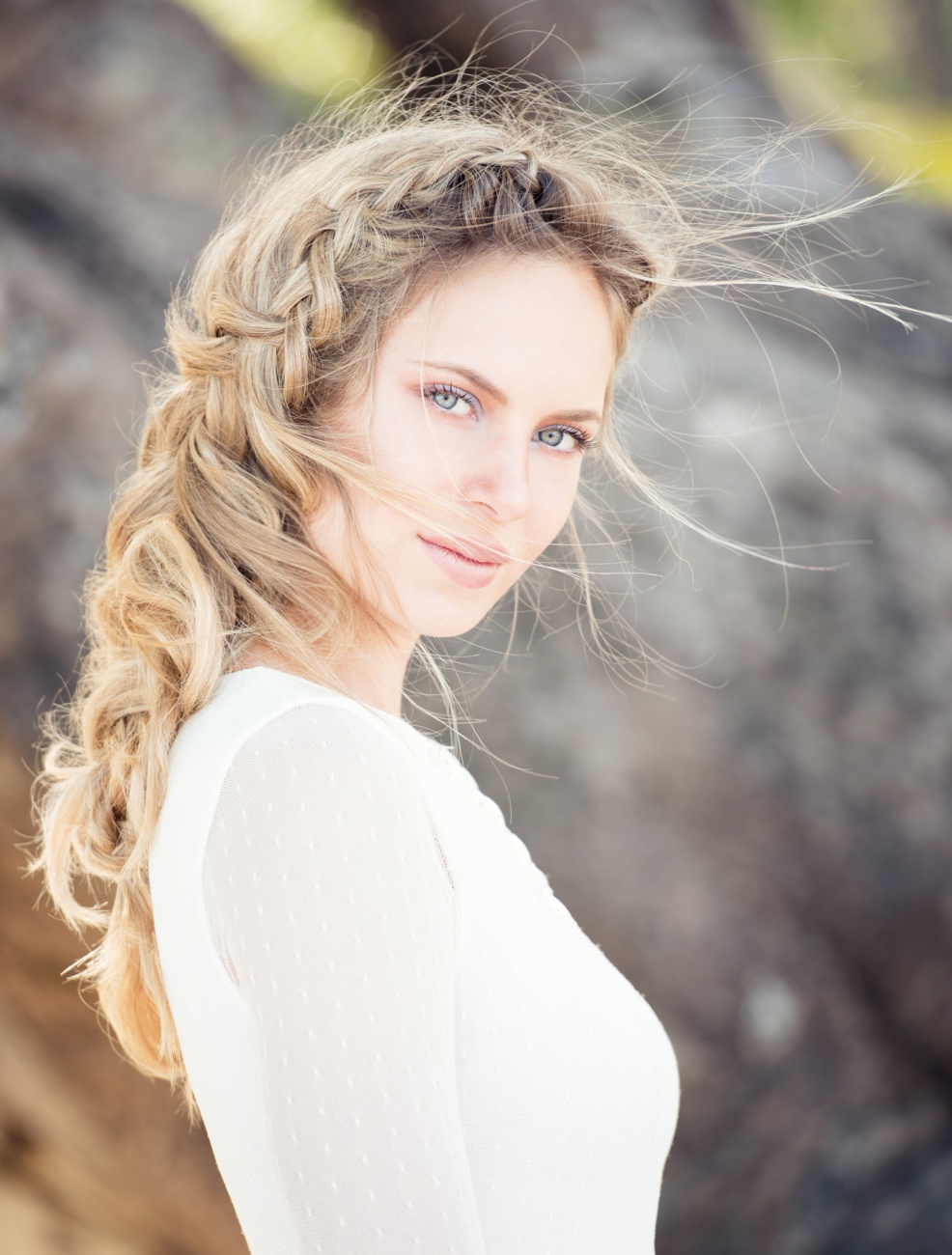 Tousled braid