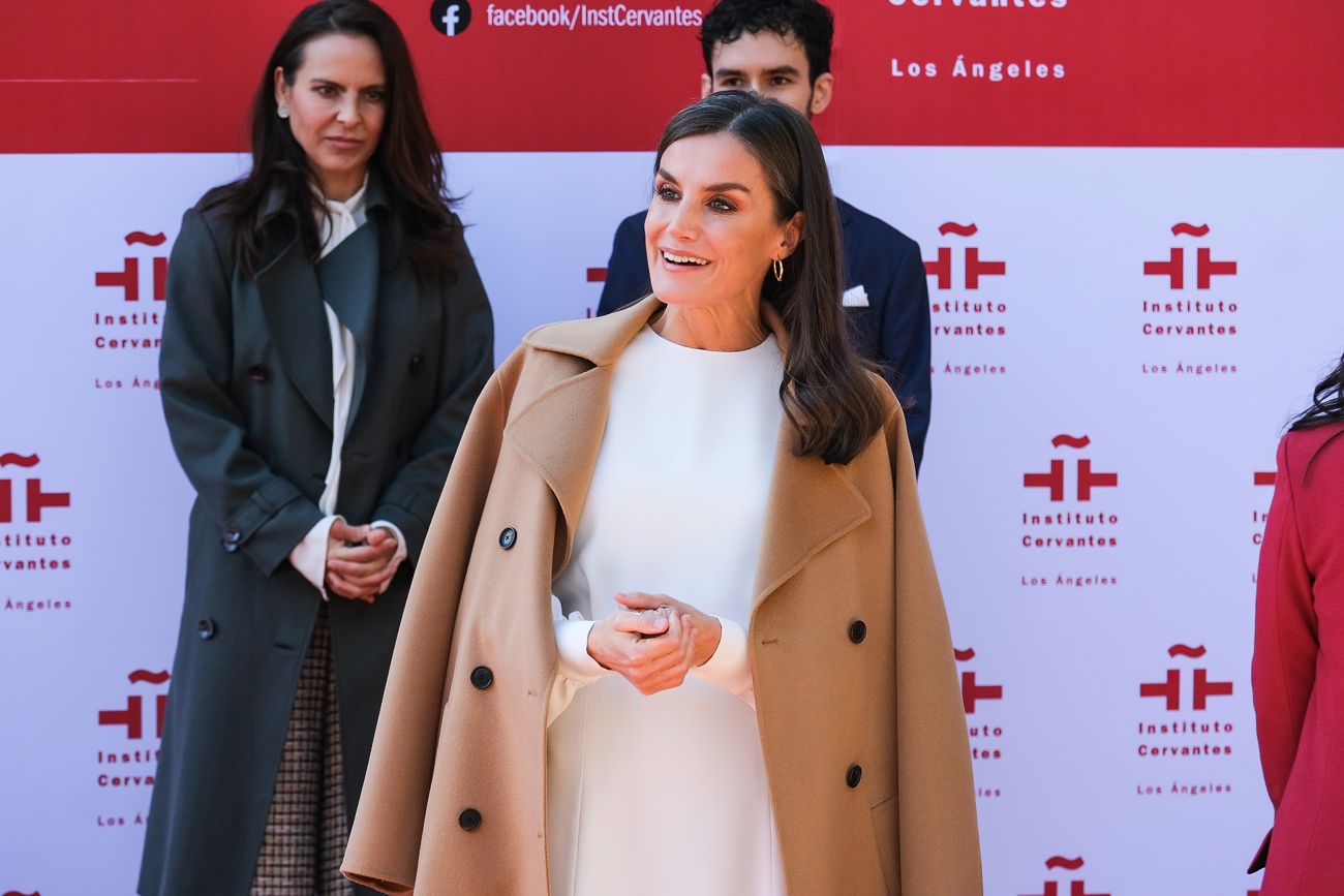 La reine Letizia préside l'inauguration du nouveau centre de l'Instituto Cervantes à Los Angeles