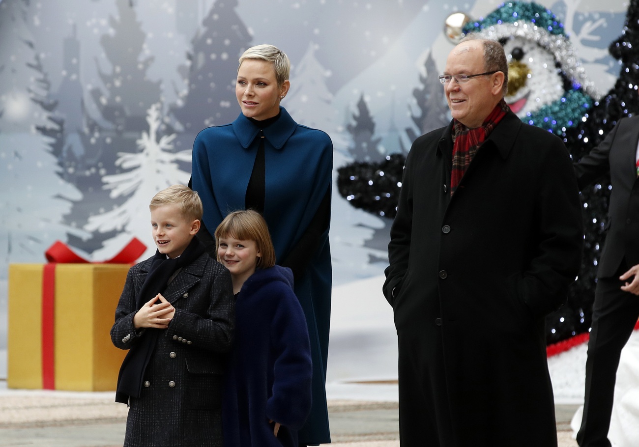  La famille royale de Monaco donne le coup d'envoi des festivités de Noël