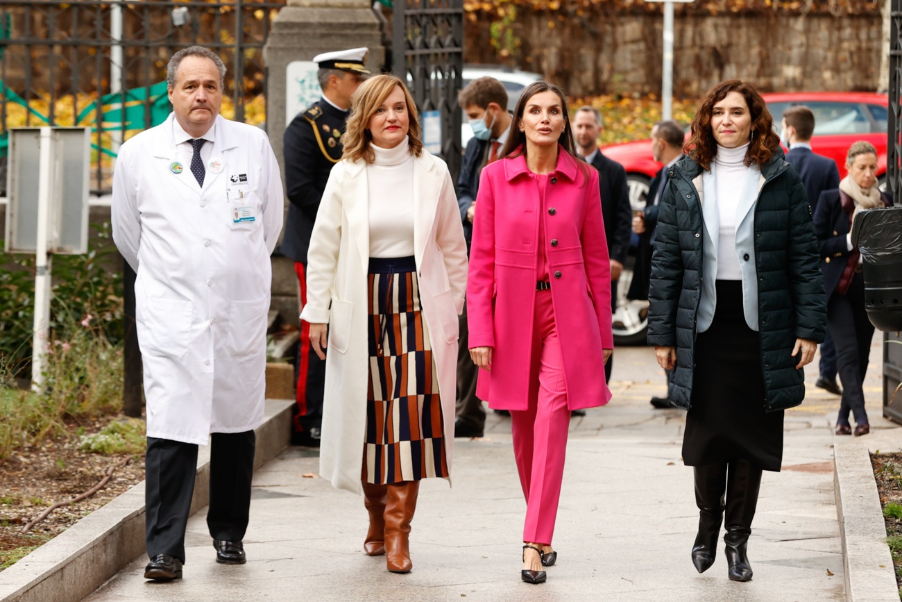 A agenda da Rainha Letizia esta semana estava cheia