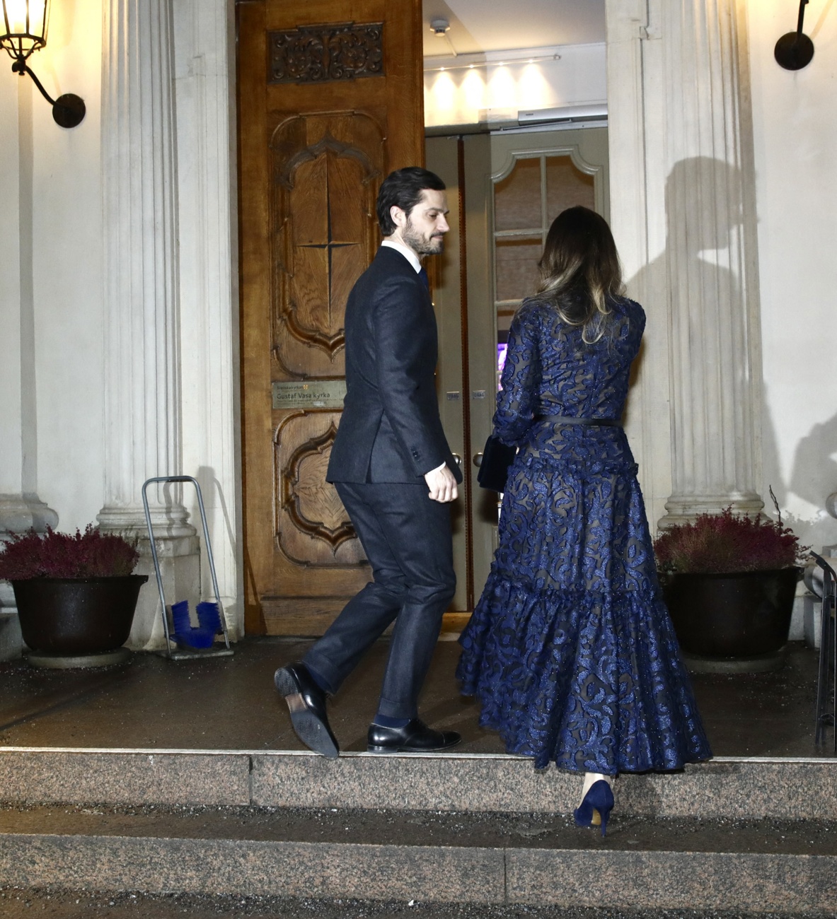 La princesse Sofia et le prince Carl Philip assistent au concert annuel de Noël de Vasastan