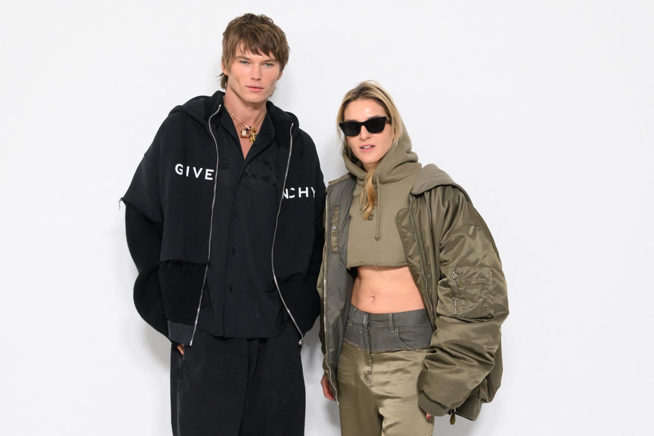 Jordan Barrett et Gaia Repossi