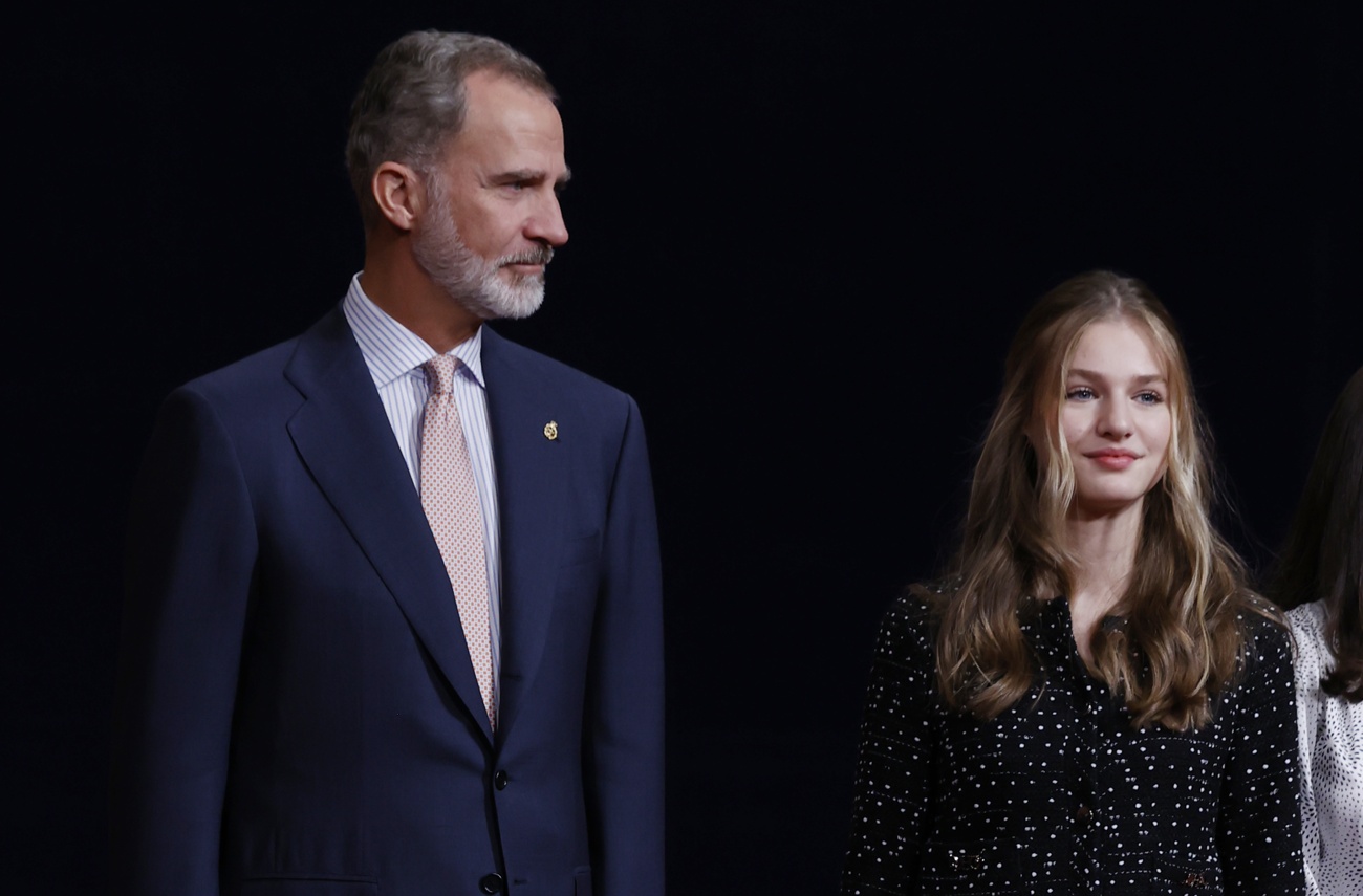 Leonor and Felipe at the Princess of Asturias Awards 2022