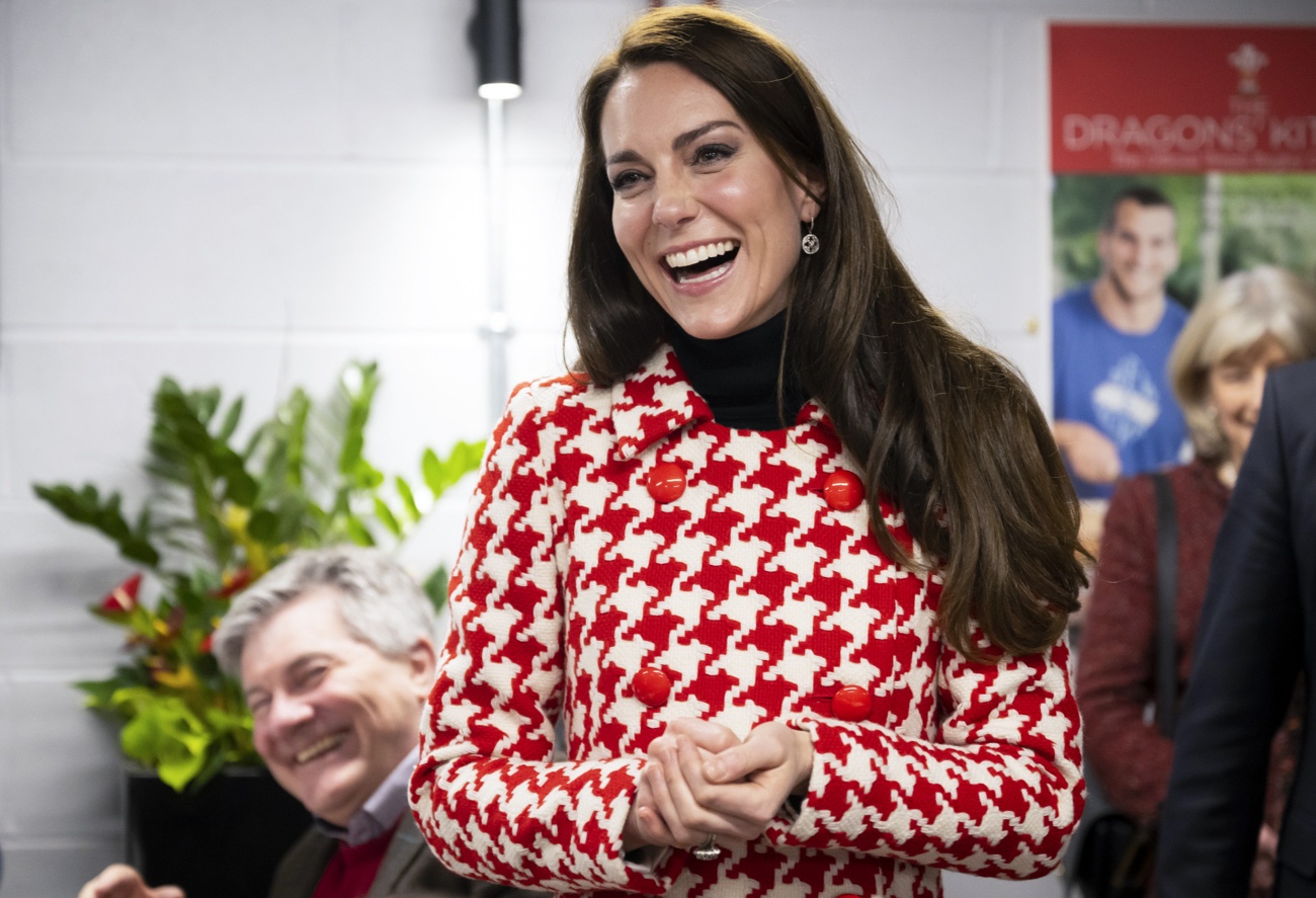 Kate was delighted when her team won