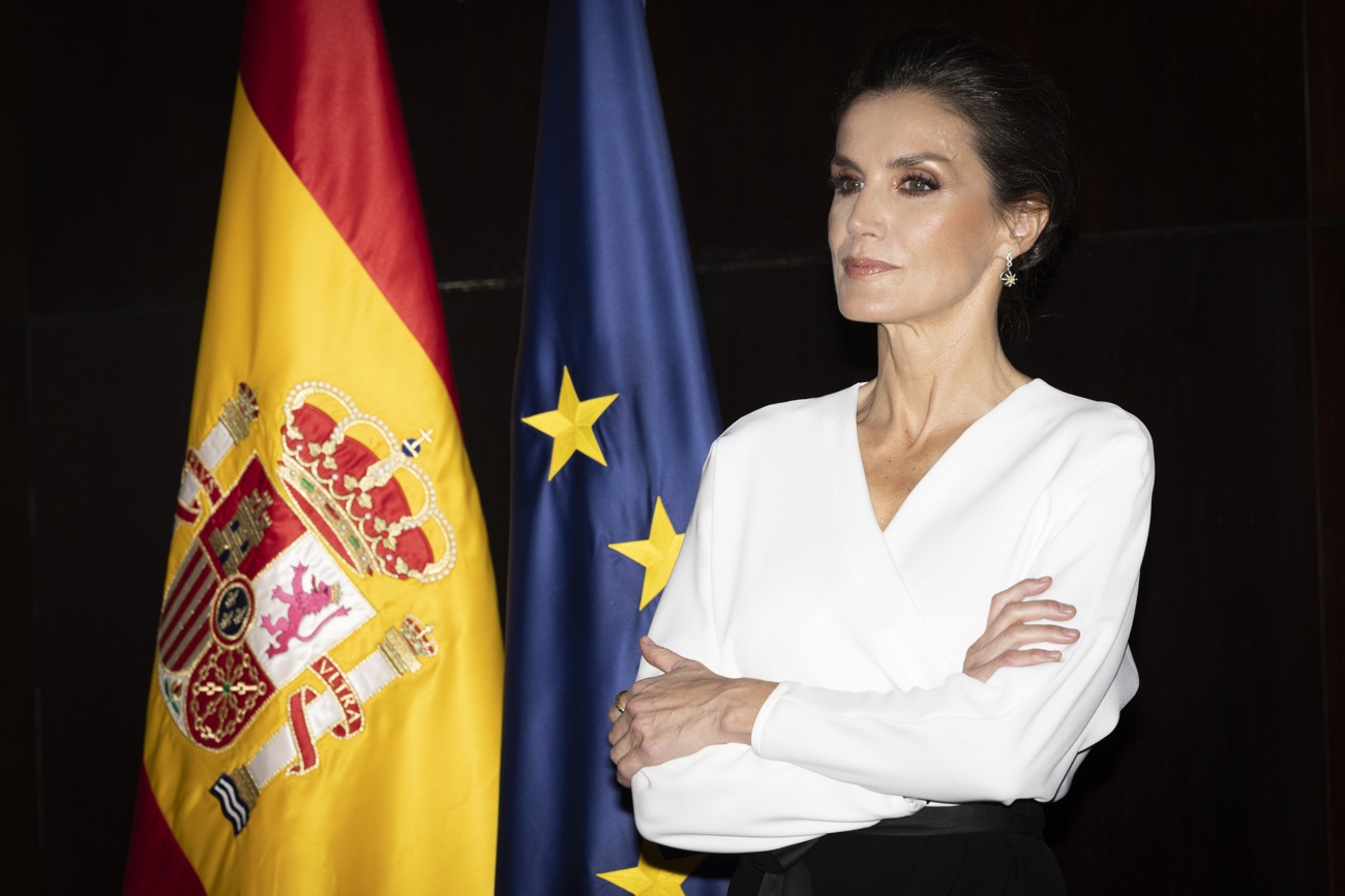 Queen Letizia was very close at all times