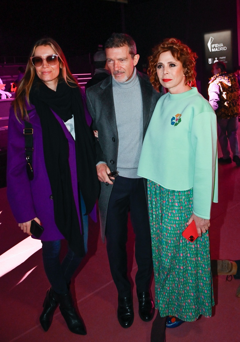 Agatha, Antonio and Nicole at Mercedes-Benz Fashion Week