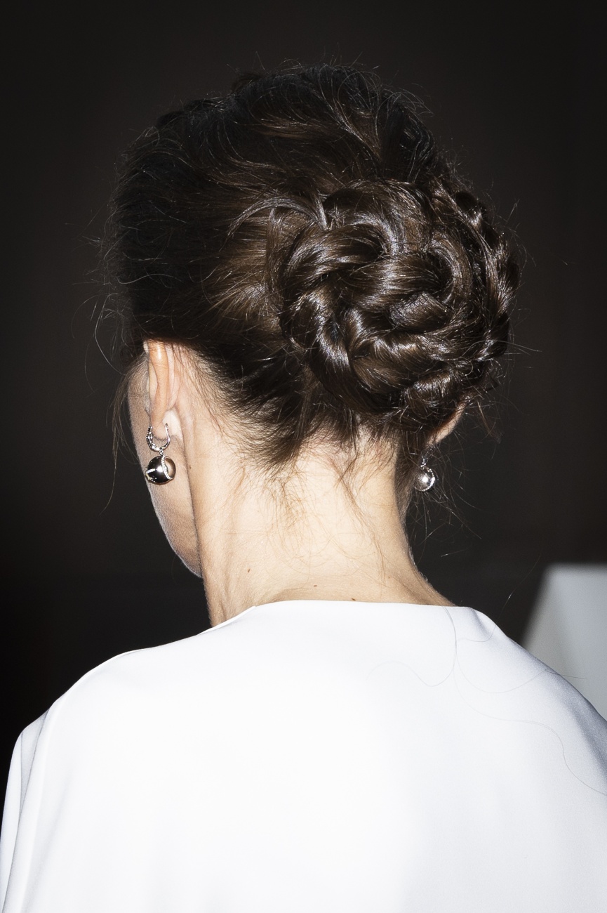 A beautiful updo as a hairstyle