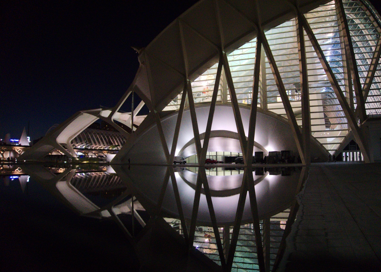 At the City of Arts of Valencia