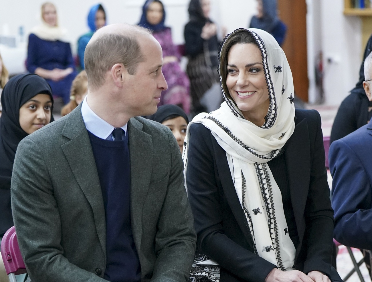 Le Prince et la Princesse de Galles ont salué le travail accompli