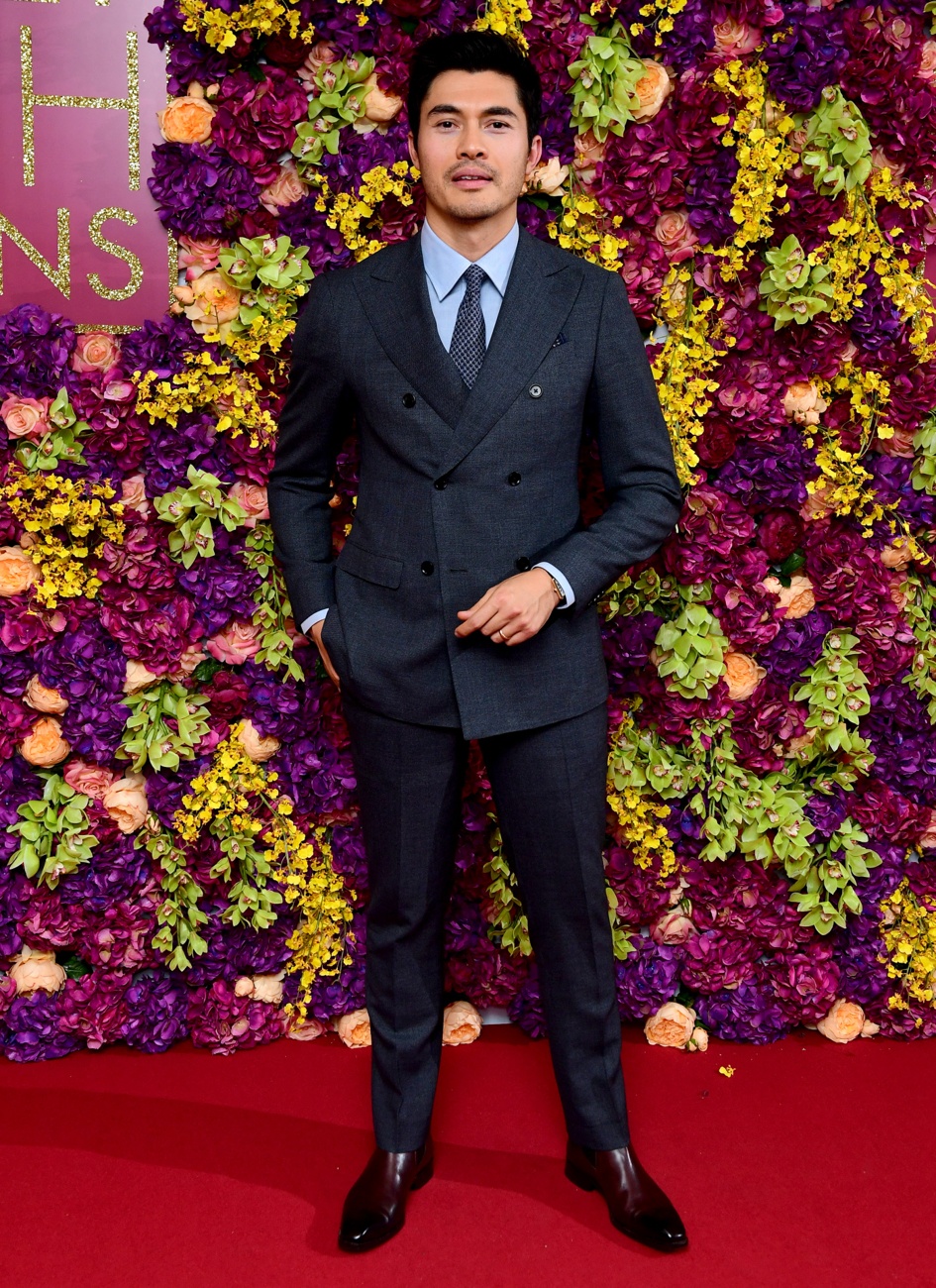 Henry Golding is number 9