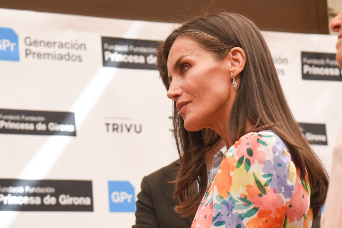 Queen Letizia chose a perfect look