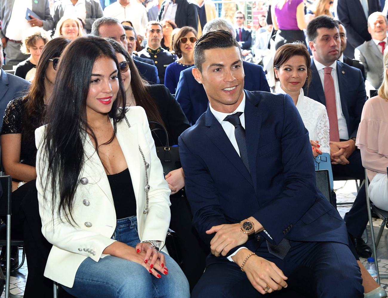 Ronaldo und Georgina dementieren Beziehungskrise mit Liebes-Toast