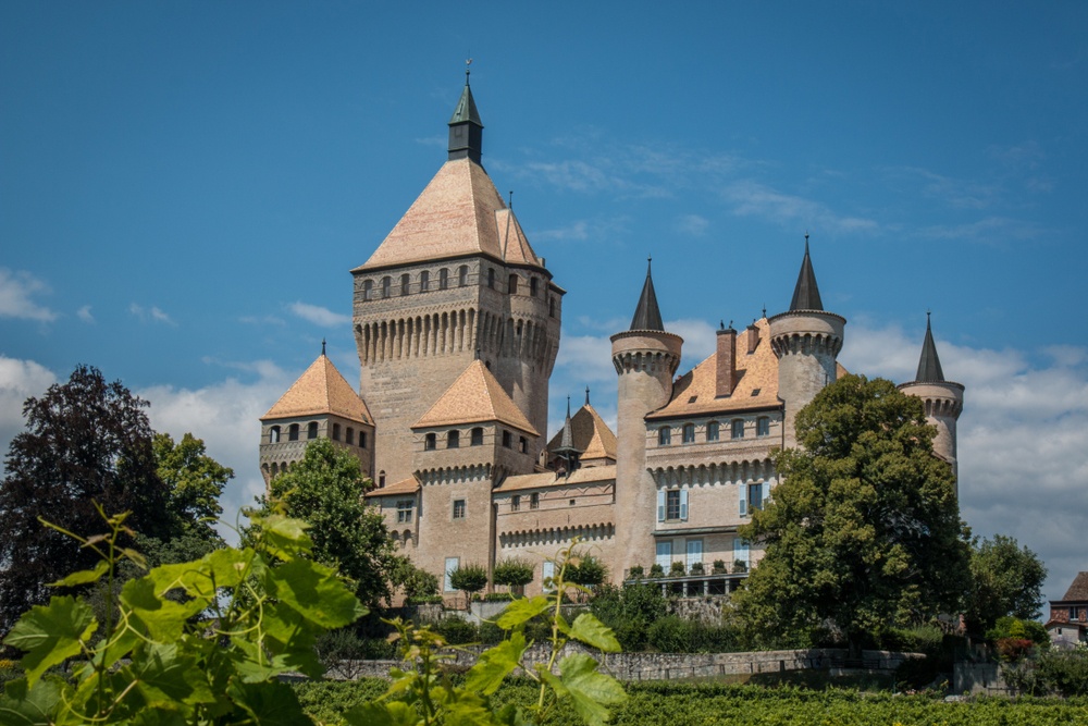 Castillo Vufflens (Suiza)