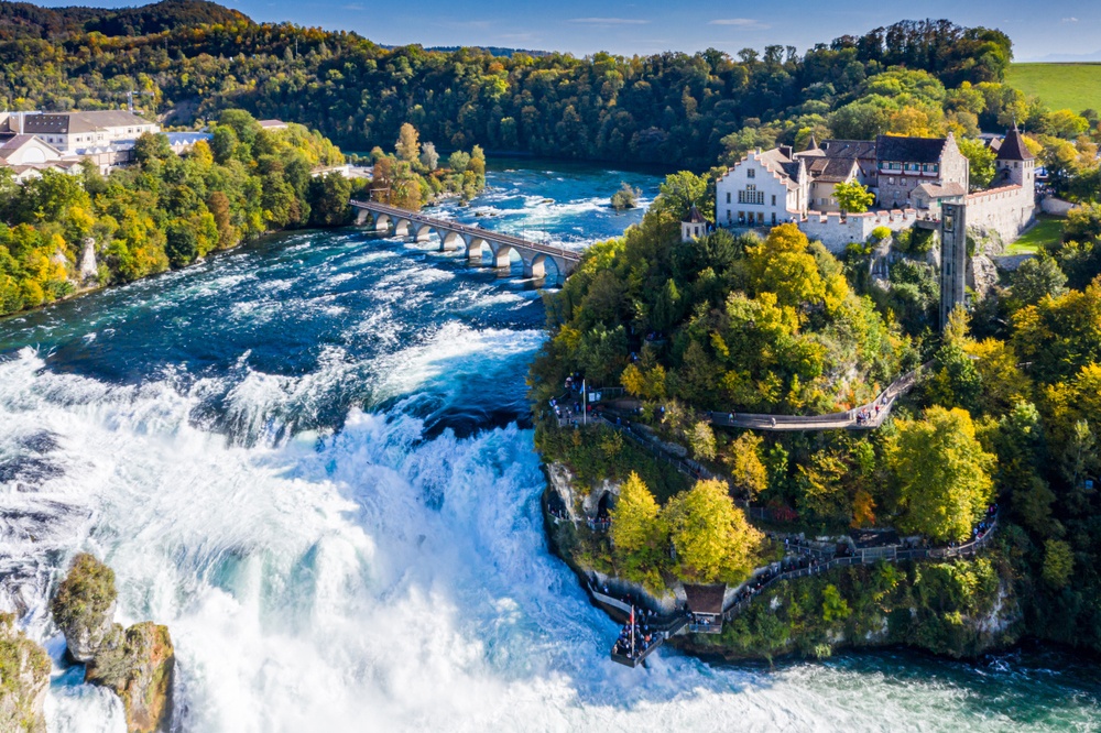 Cataratas del Rin, Suiza