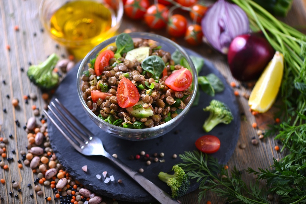 Ensalada de lentejas