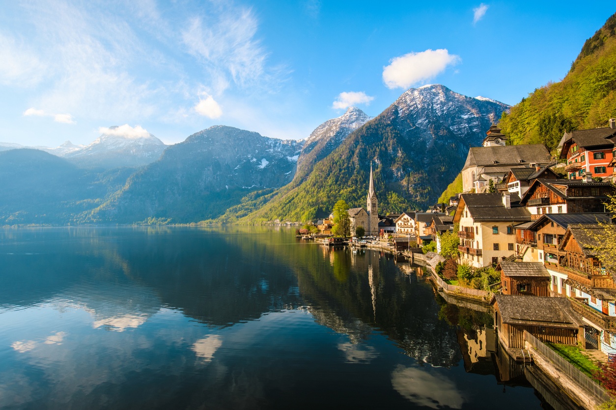 Lago de Hallstatt (Austria)