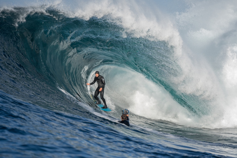 Surfear en Shipstern Bluff, Australia