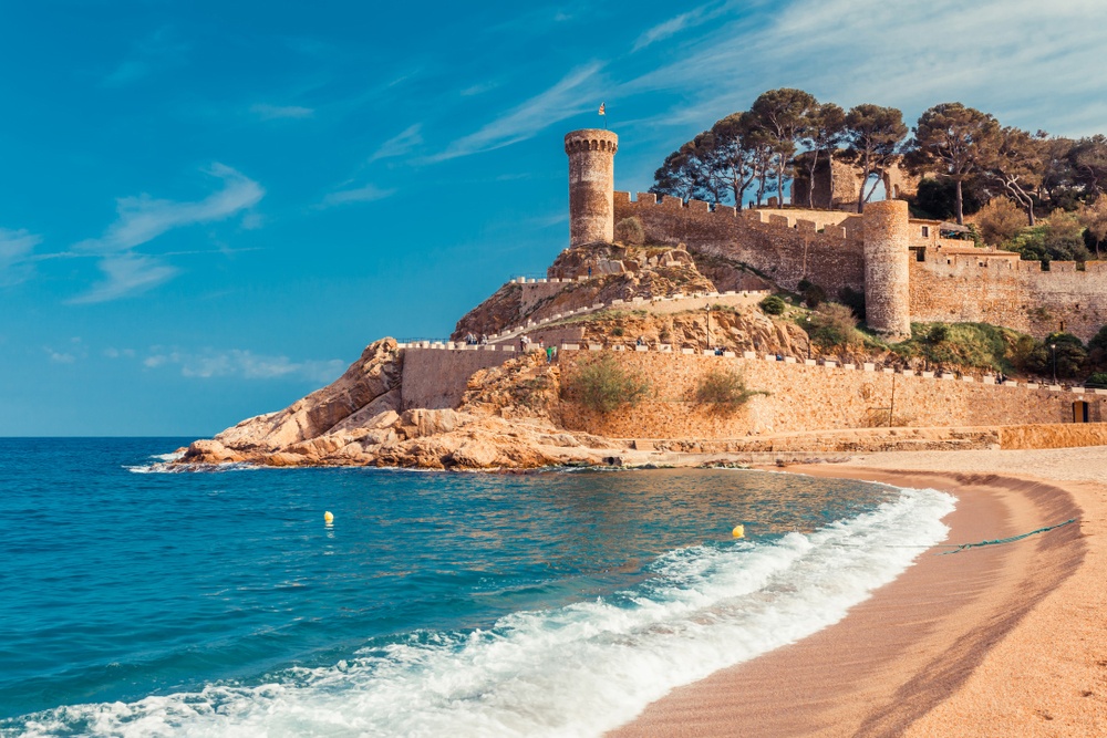 Castillo de Tossa de Mar (Gerona)