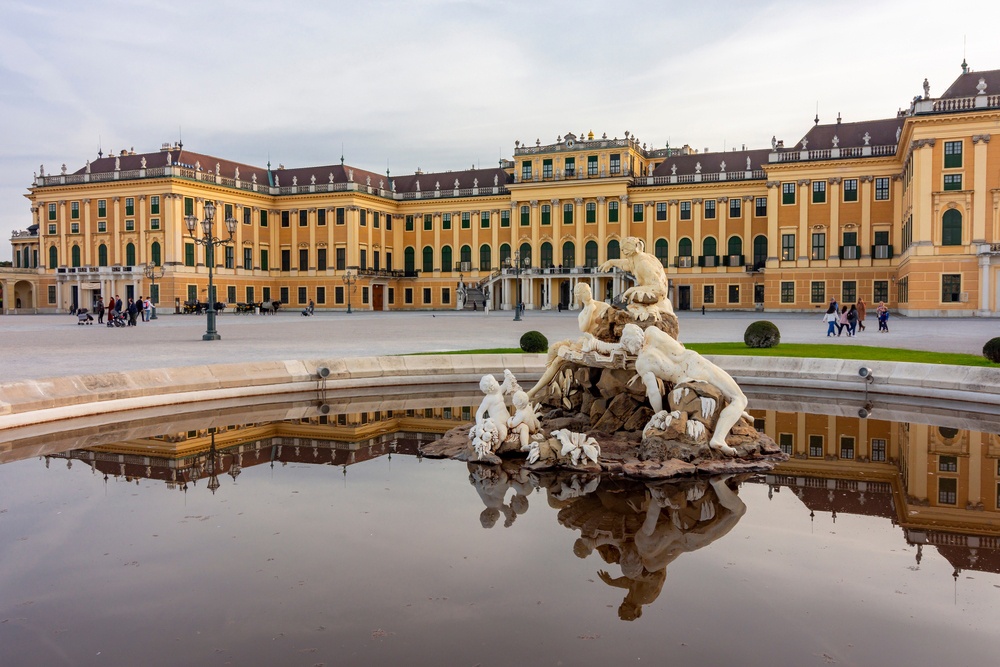 Disfrutar de los jardines del palacio de Schönbrunn