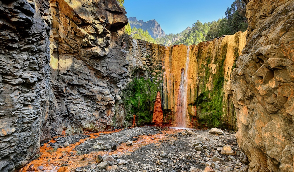 Cascada de los colores (La Palma)