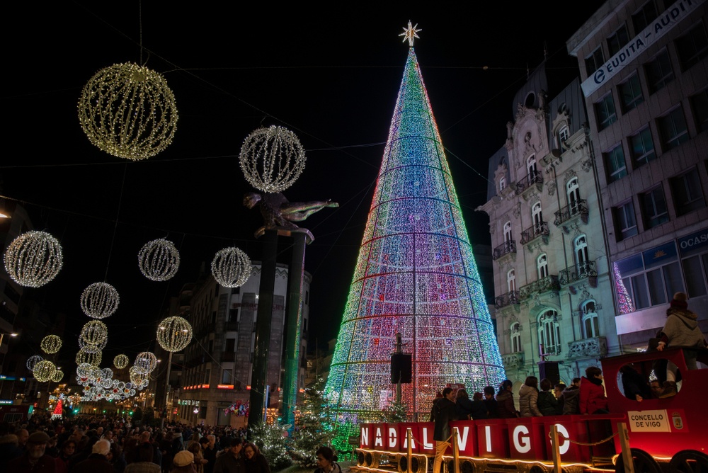 Las luces de Navidad