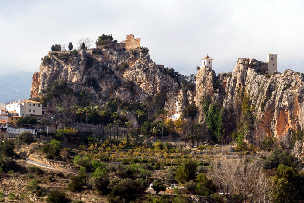 El Castell de Guadalest (Alicante)