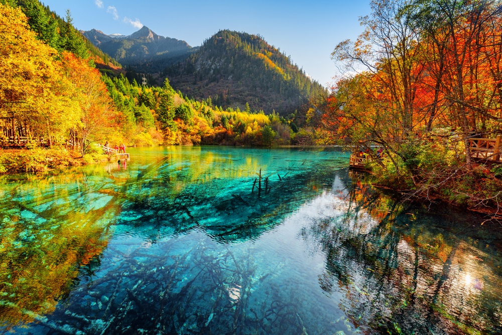 Lago de las Cinco Flores (China)