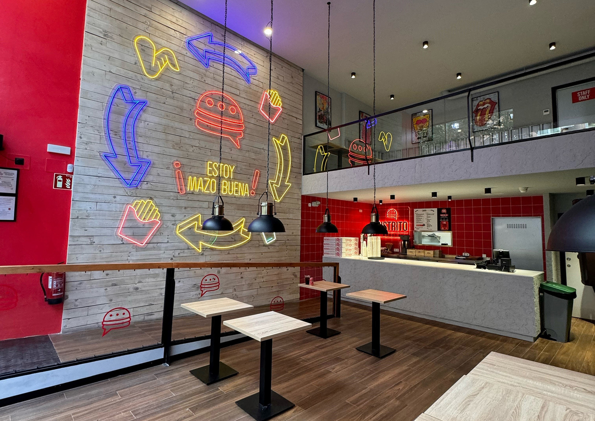 Distrito Burger abre nuevo local en Madrid, en López de Hoyos 153, ¿te lo vas a perder?